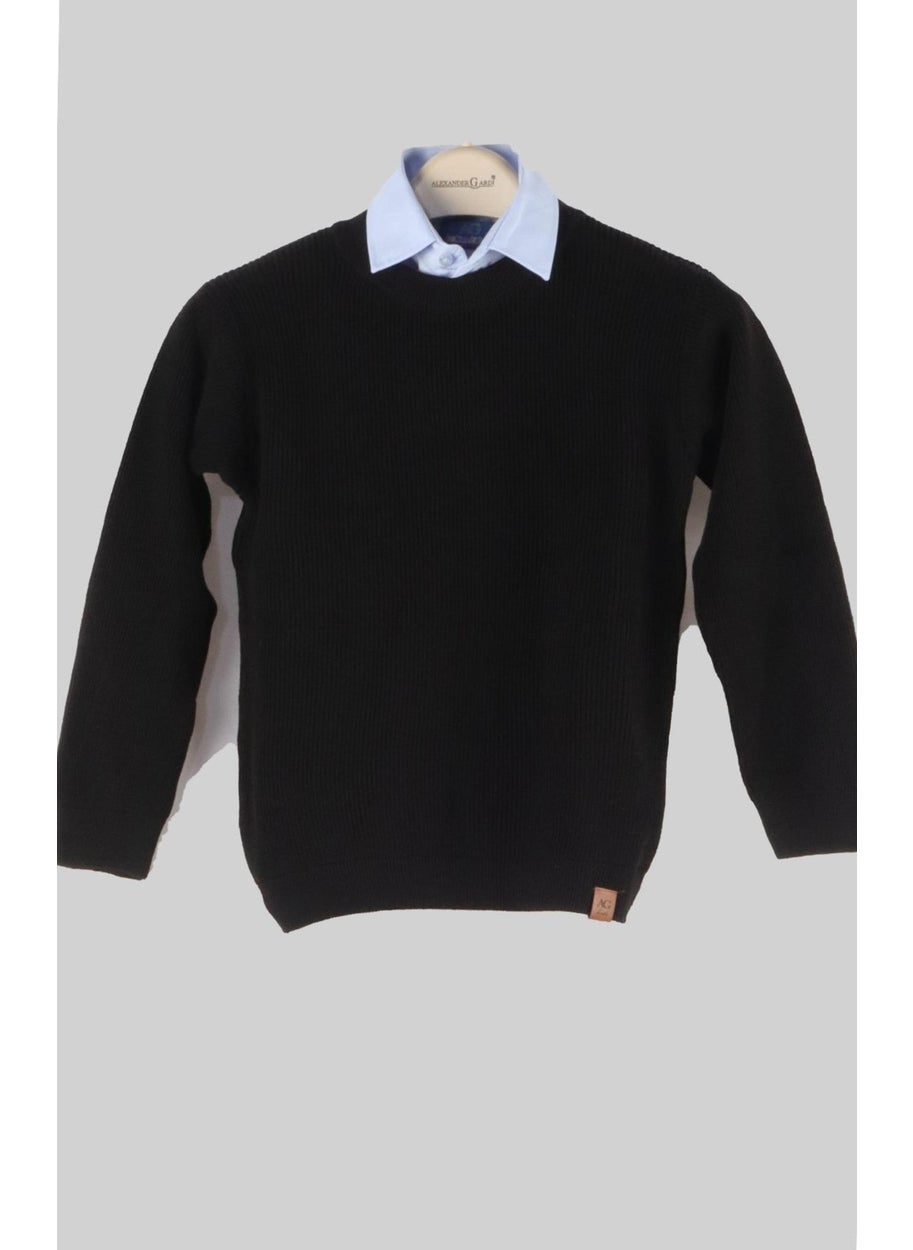 Crew Neck Knitwear Sweater (C23-7100)