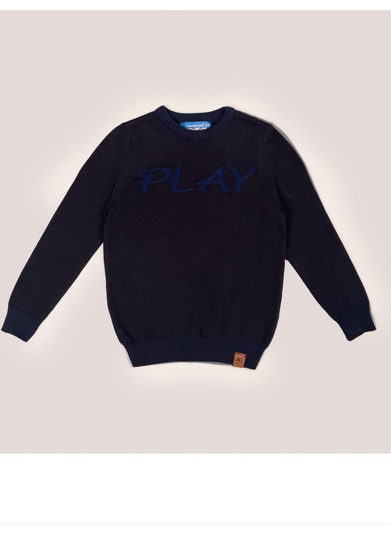 Children's Crew Neck Sweater C21 18345