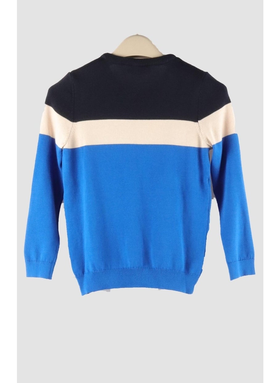 Crew Neck Kids Knitted Sweater (C23-7101)