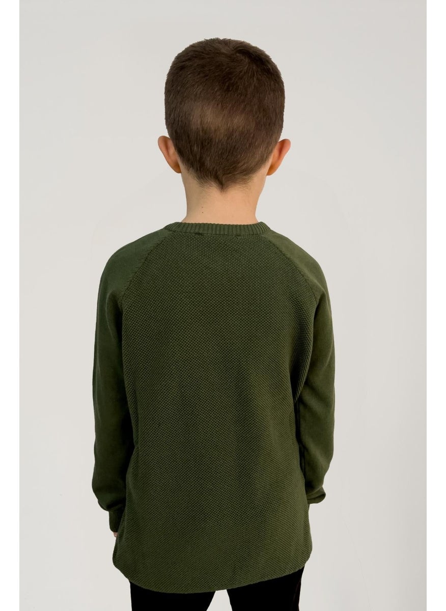 Alexandergardı Kids Cotton Knitwear Sweater (C21-18937)