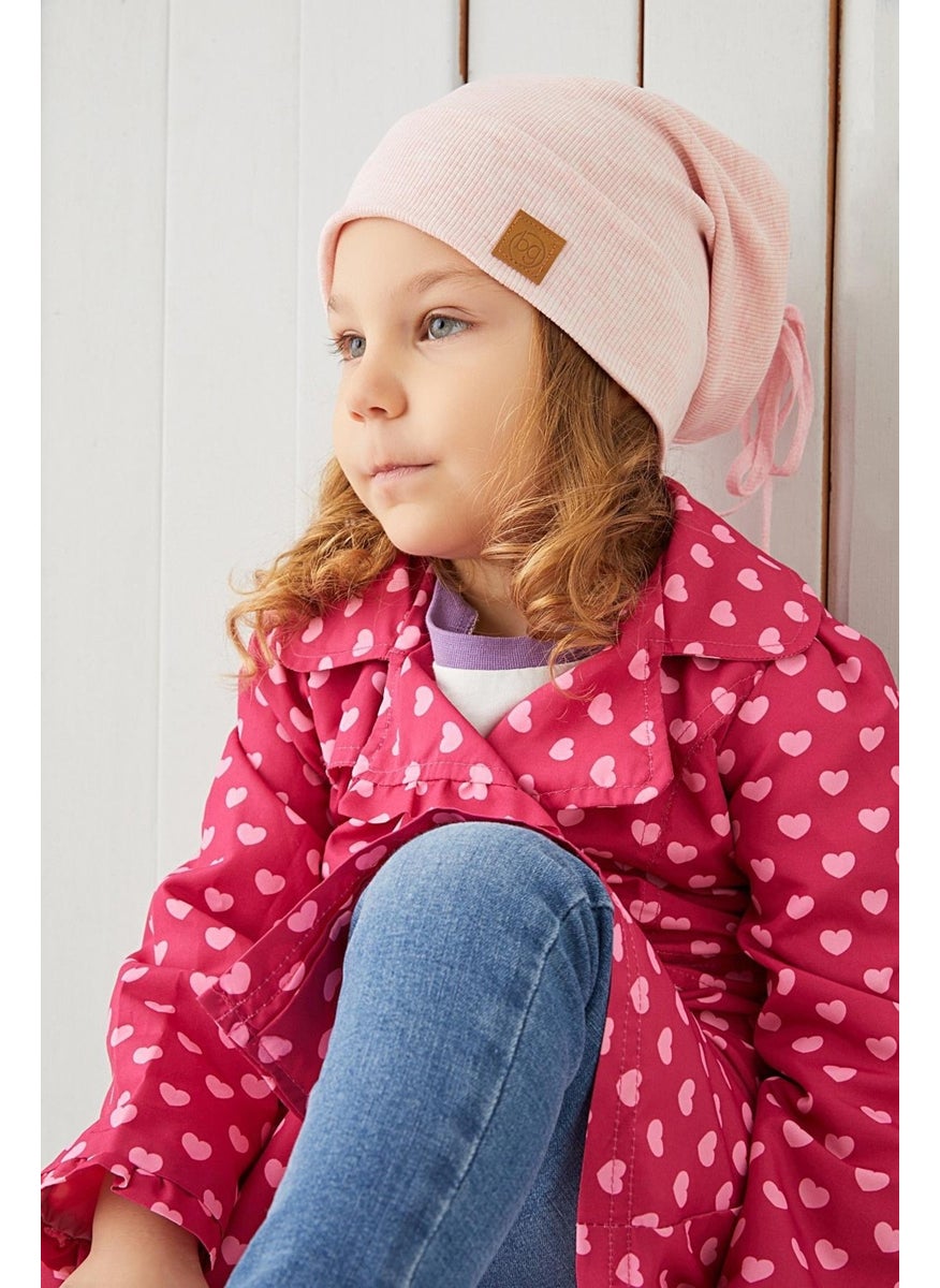 Baby Girl Child Powder Hat Beanie Handmade Comfortable Skin-friendly 100% Cotton Camisole