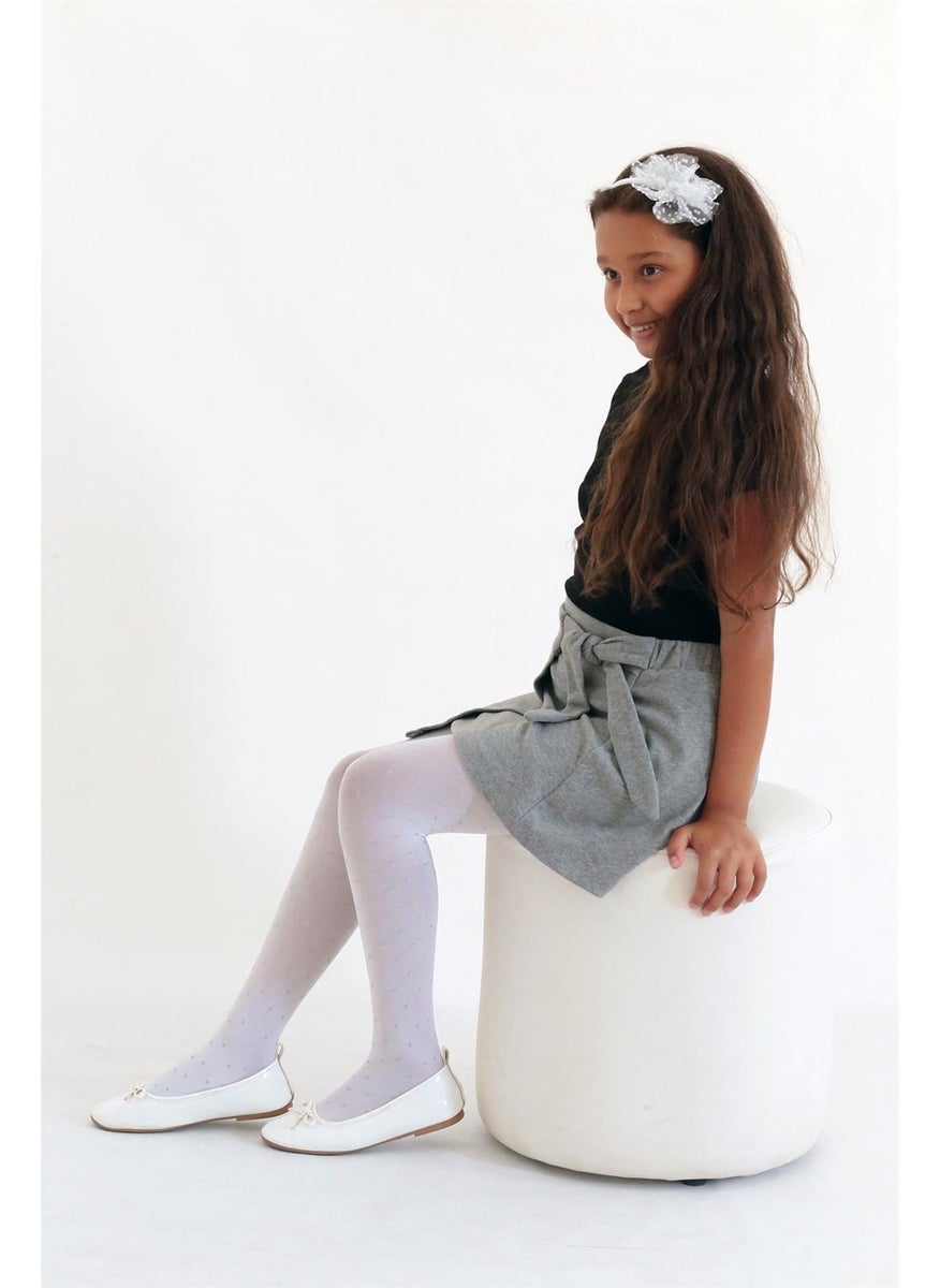 Puntosim Crowned Children's Tights White