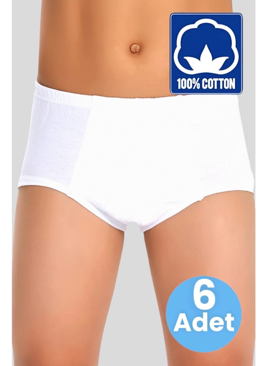 Boy Cotton Briefs 6 Pack