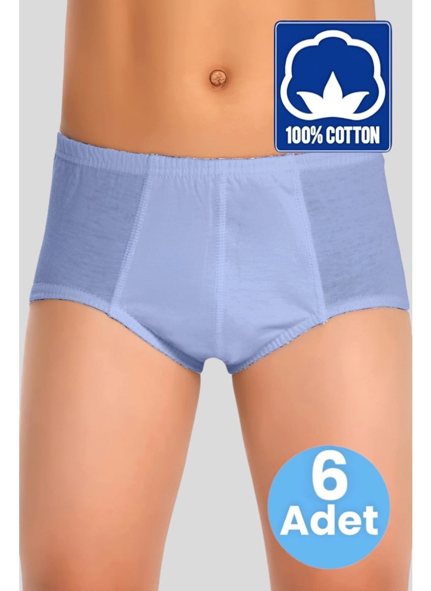 Boy Cotton Briefs 6 Pack