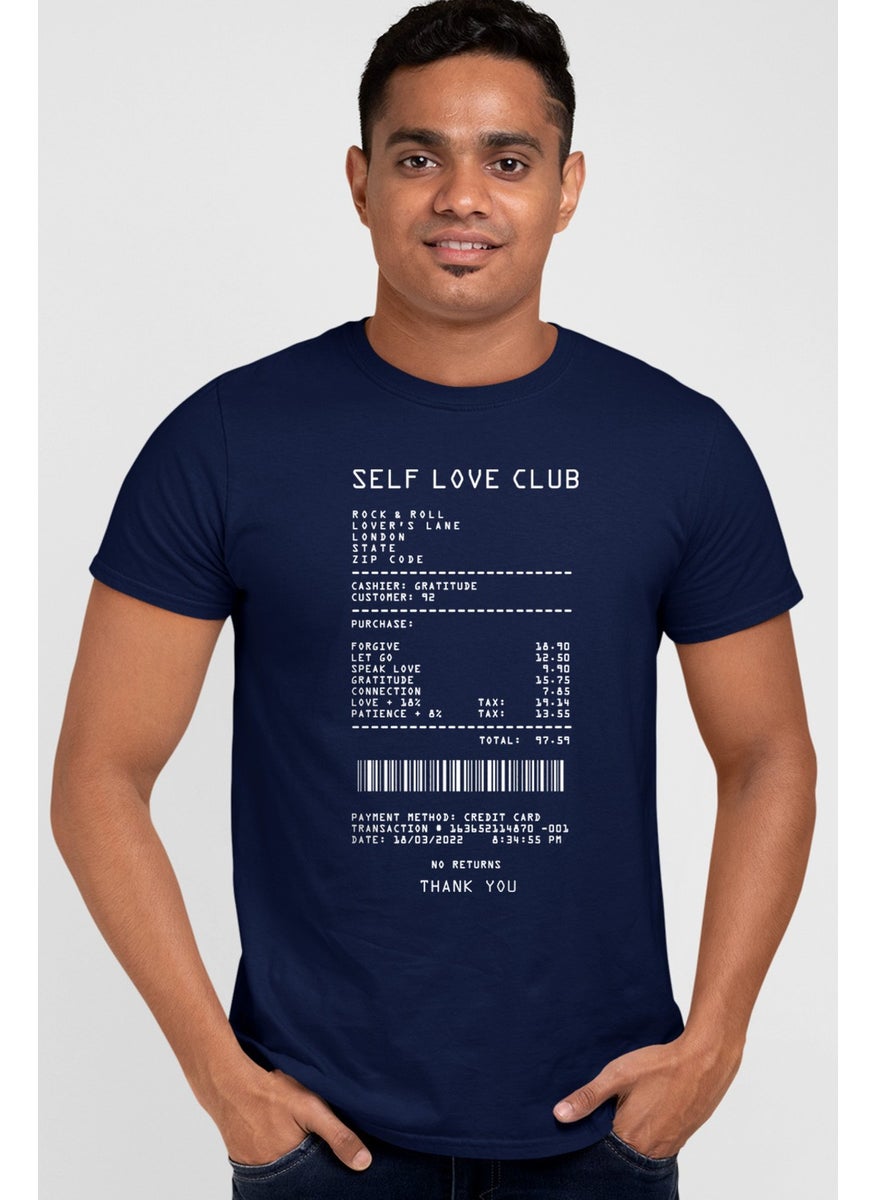 Retail Love Plug Navy Blue Short Sleeve Men's T-Shirt