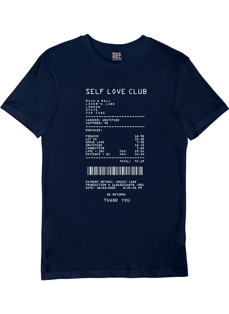 Retail Love Plug Navy Blue Short Sleeve Men's T-Shirt