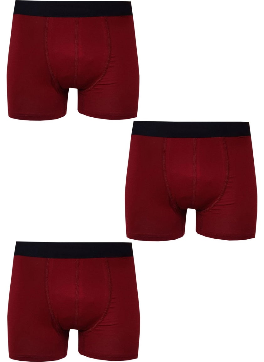 Rival to All 3-Piece Men's Lycra Modal Boxer Plain Cotton Premium Quality Underpants