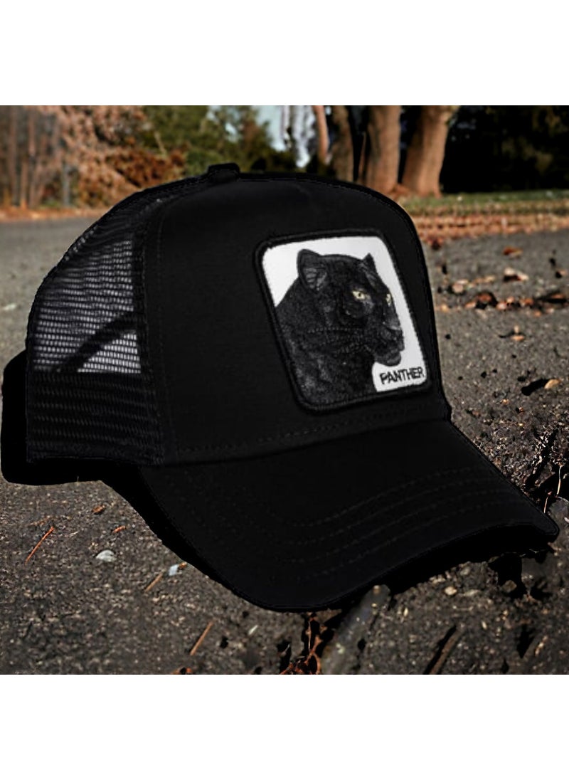 Panther Figured Baseball Hat