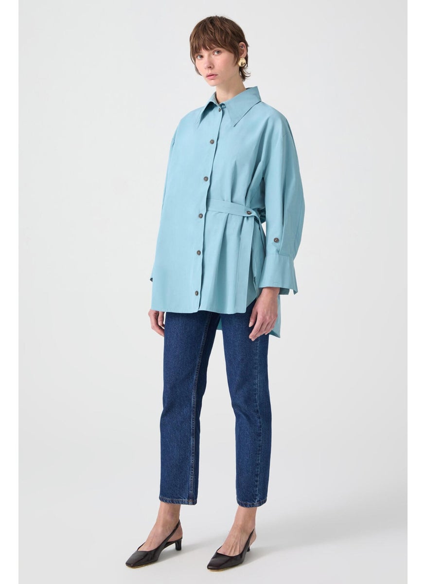 Buttoned Comfort Tunic