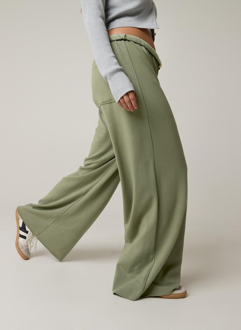 Wide Leg High Waist Pants