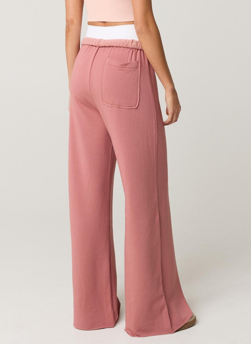 Wide Leg High Waist Pants