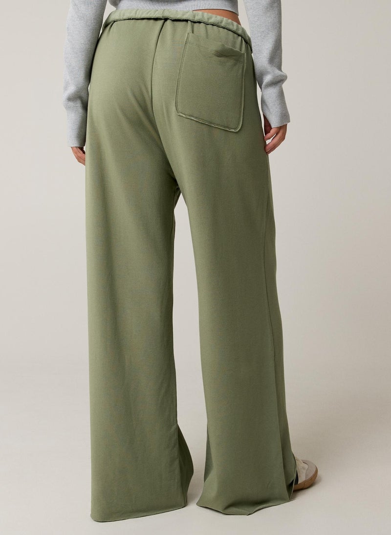 Wide Leg High Waist Pants