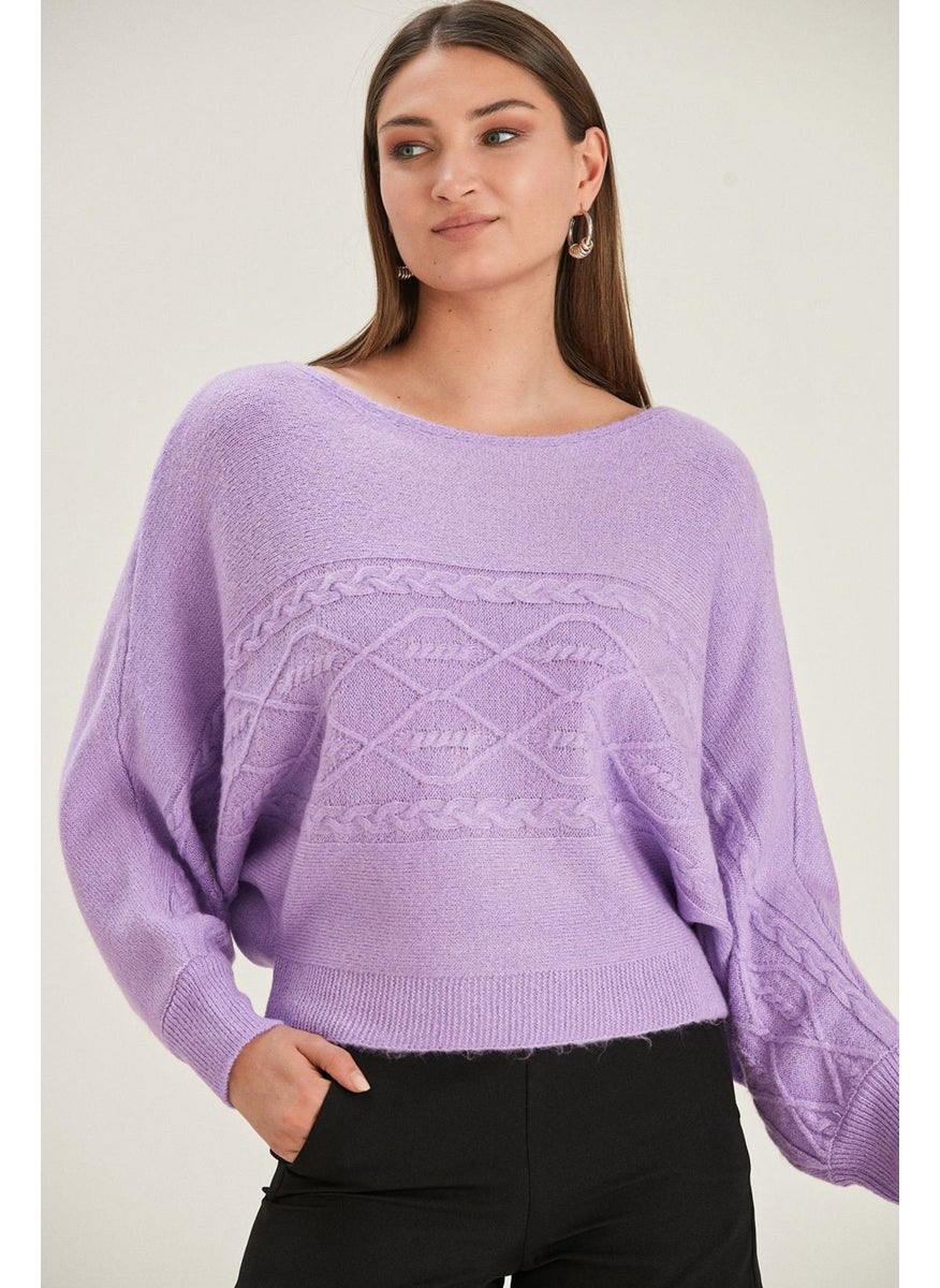 Alexandergardı Bat Sleeve Sweater (B22-5750)