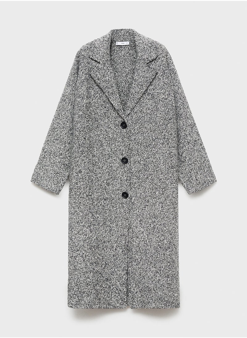 Coat Ganso Button Detailed Coat