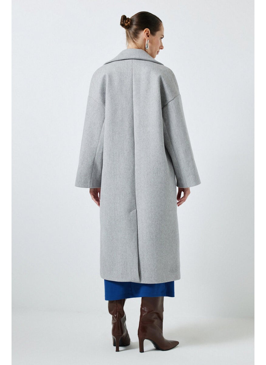 Oversize Cashmere Coat