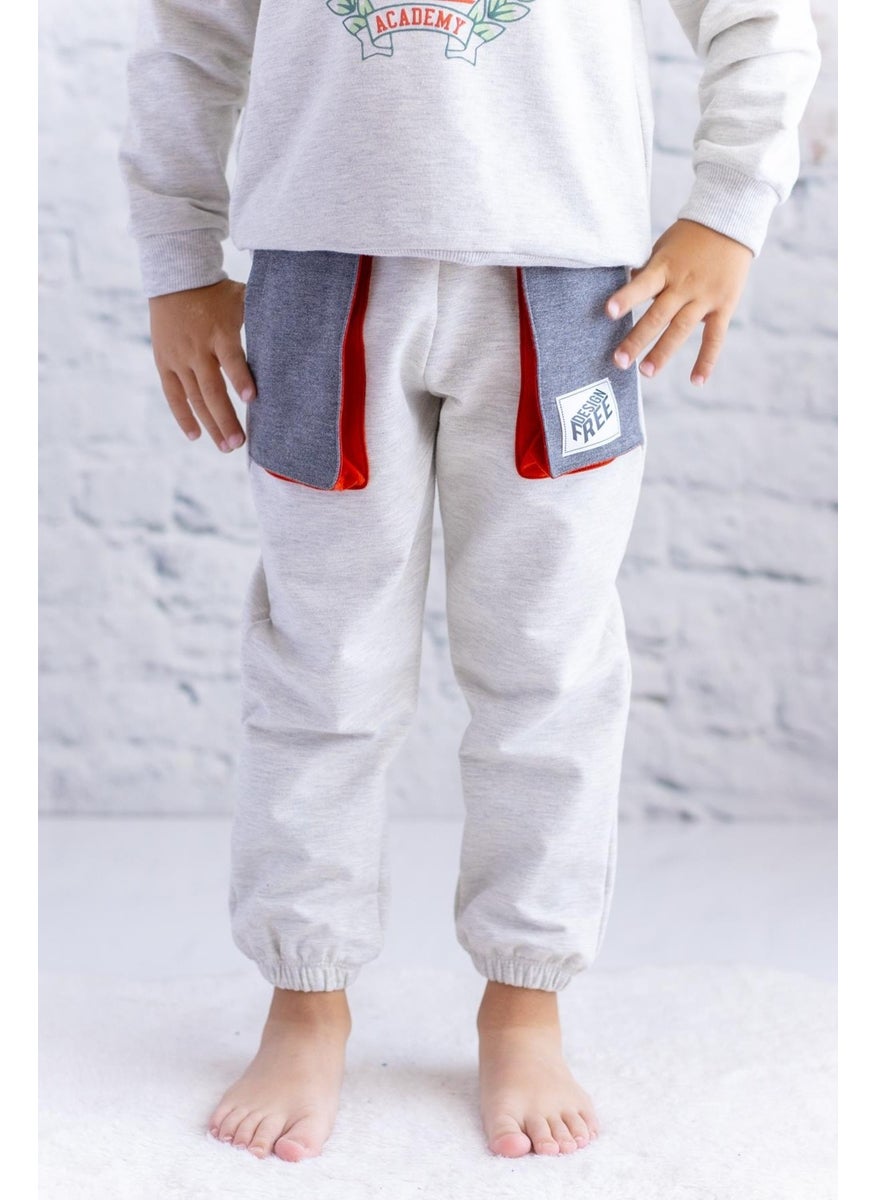 Baby Boy Pocket Tracksuit Bottoms - Grimelanj