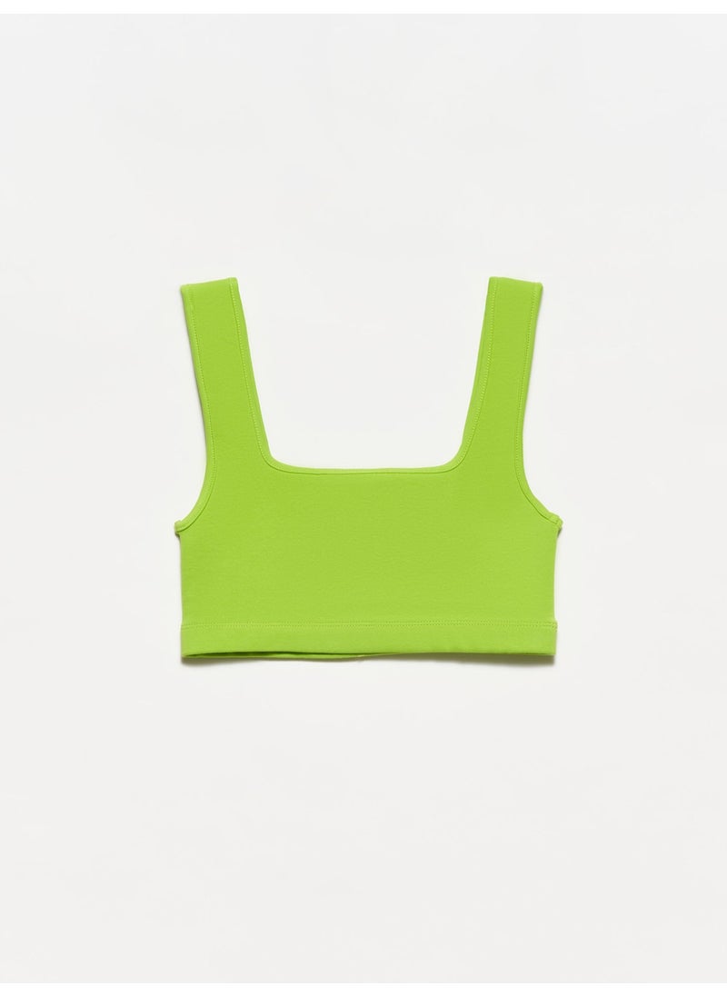 20167 Crop Top-Lime