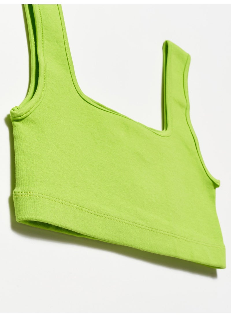 20167 Crop Top-Lime