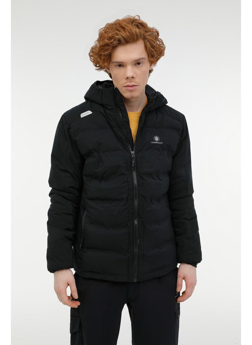 M-Acelın Coat 2pr Black Men's Short Coat10