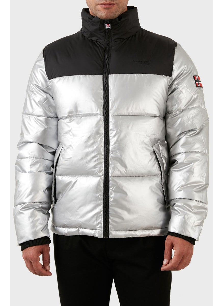 Wind and Heat Insulated Outdoor Puffer Coat Men's Coat Astro