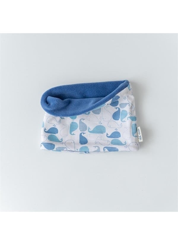 Polar Neck Collar - Whale / Indigo - Compatible Up to 5 Years Old