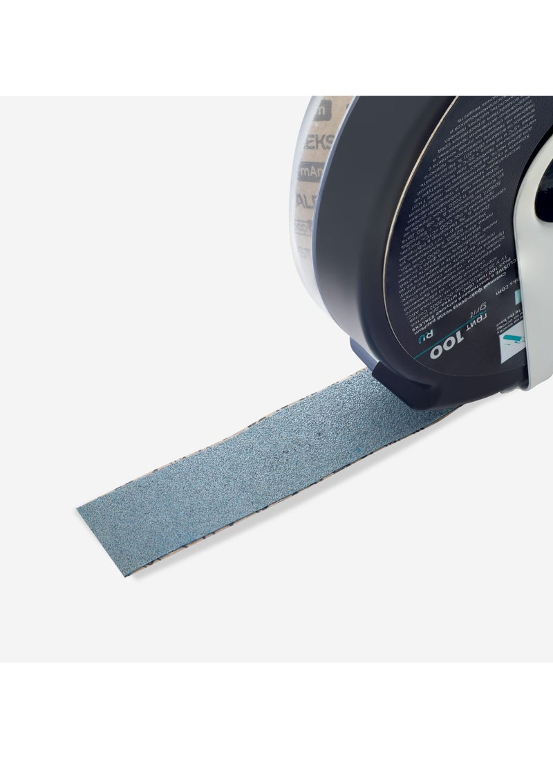 Disposable Abrasive Tape papmAm - EXCLUSIVE 100 grit in a plastic case