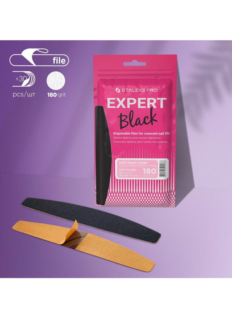 Refill pads for crescent nail file soft based - EXPERT 40 | 180 grit