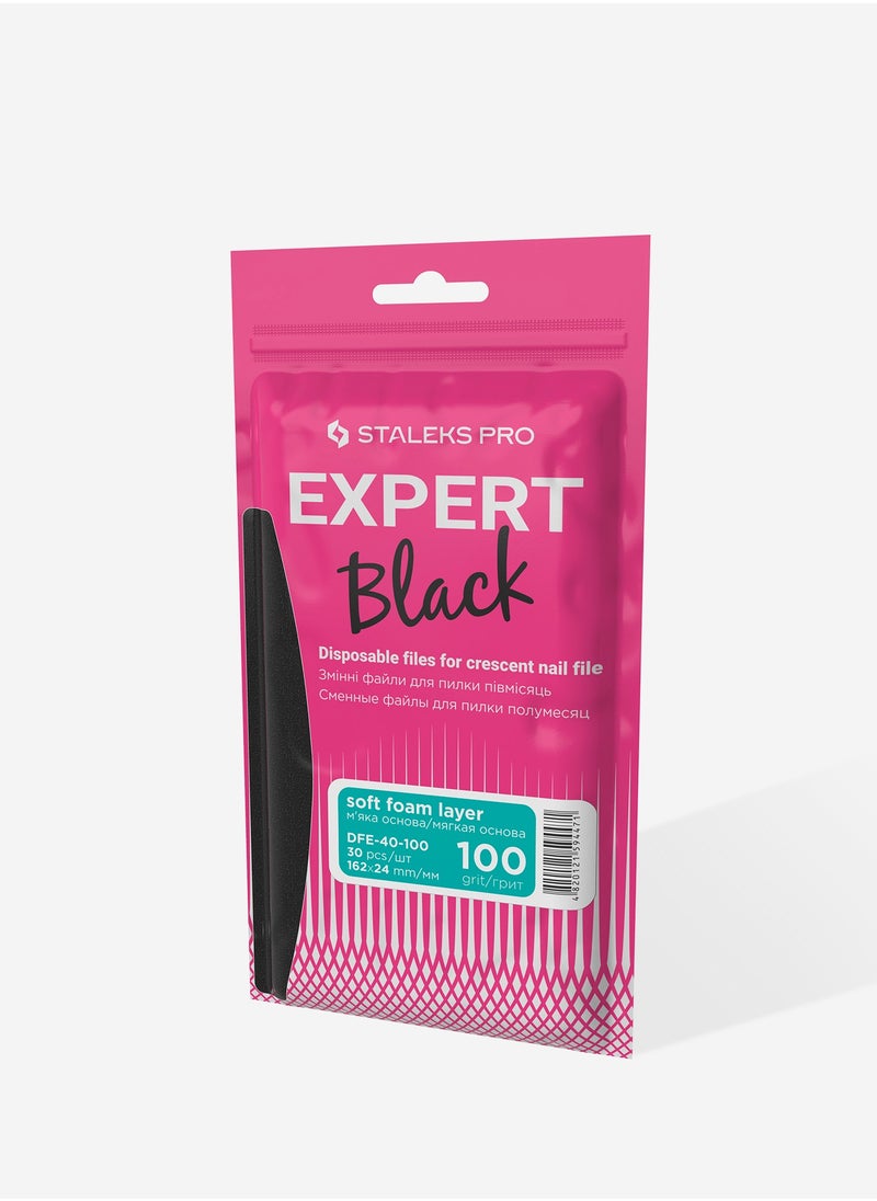 Refill pads for crescent nail file soft based - EXPERT 40 | 100 grit