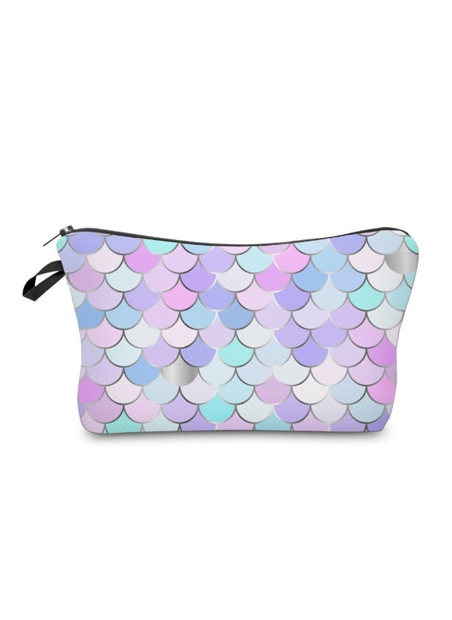 Multifunctional Mermaid Scale Makeup Bag Washing Bag