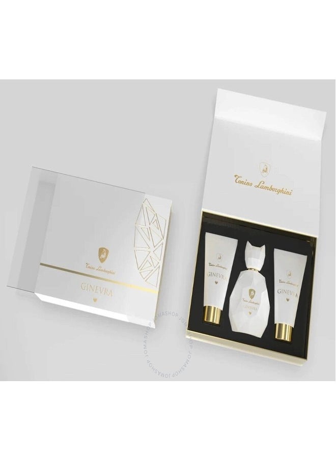 Ginevra White Gift Set Edp 100Ml + B Lot 100Ml + S Gel 100Ml