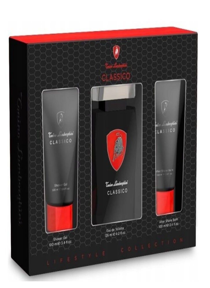 Classico Gift Set Edt 125Ml + S Gel 100Ml + 100Ml A S B