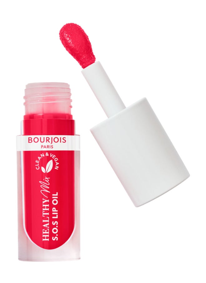 Healthy Mix Clean S.O.S Lip Oil - 03 - Straw’Bisous, 4.5ml