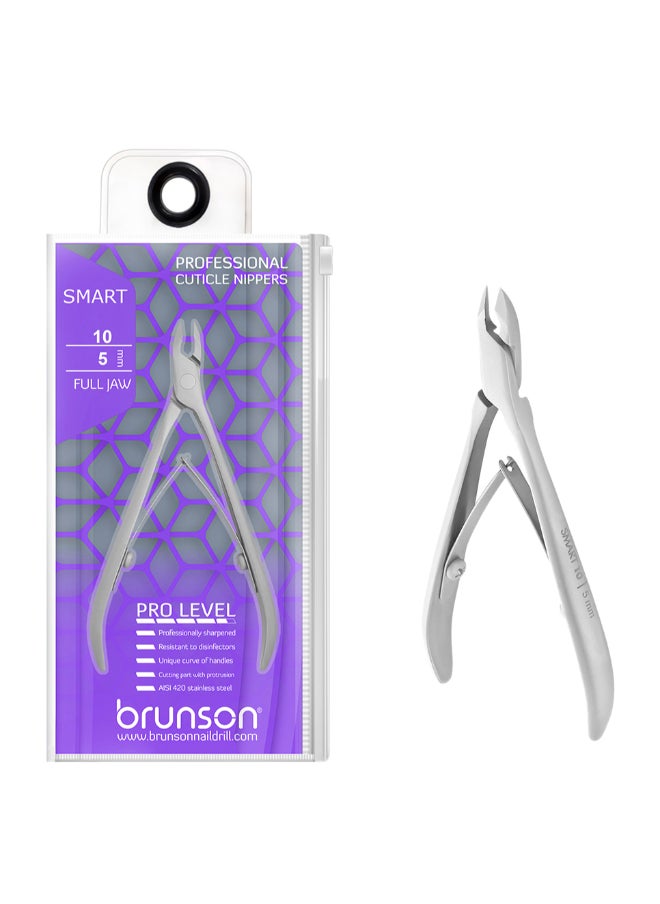 Professional Nail Nipper Smart 10-5mm  Full-Jaw | Manicure -Pedicure Cuticle Remover BN105