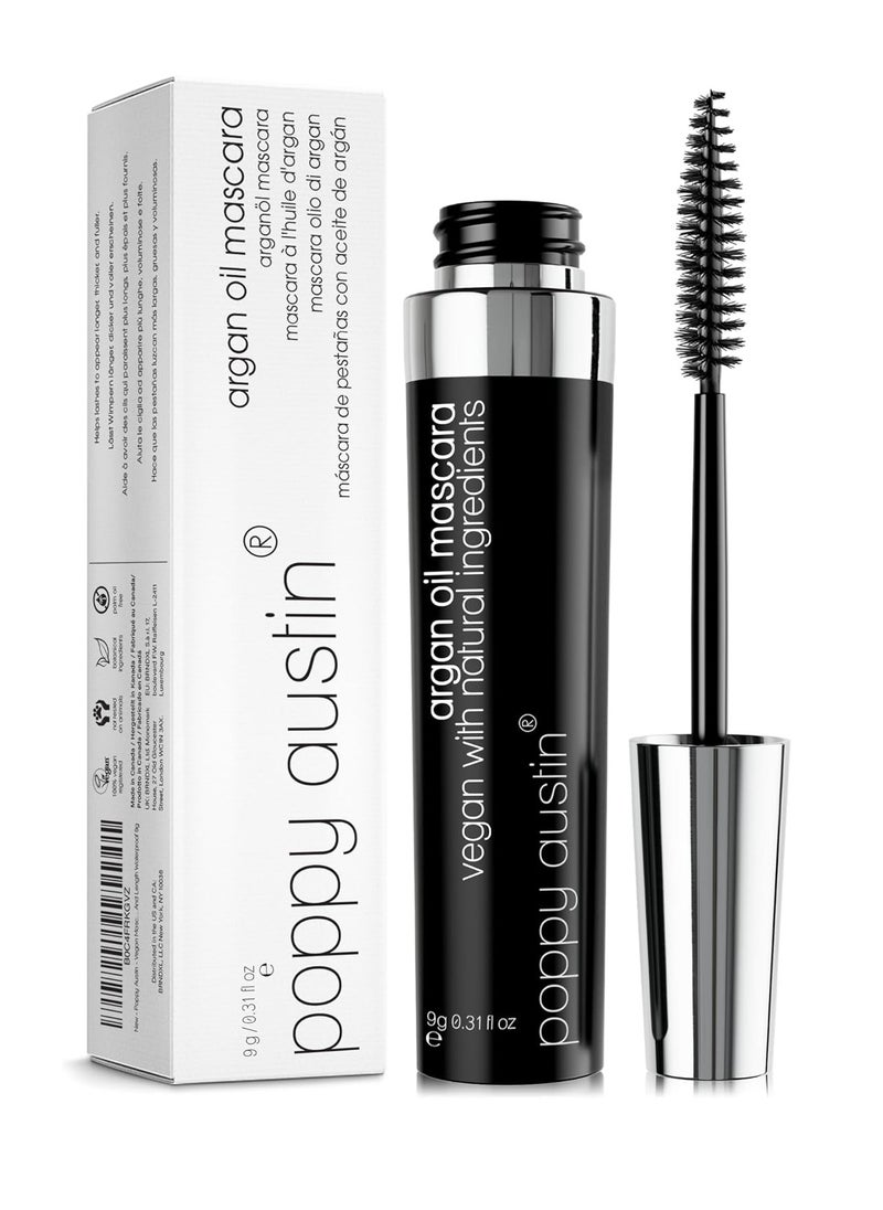 Vegan Mascara Black Volume And Length Waterproof Gentle Hypoallergenic Volumising Mascara Organic and Cruelty Free All Natural Organic Mascara For Sensitive Eyes 9 Gram