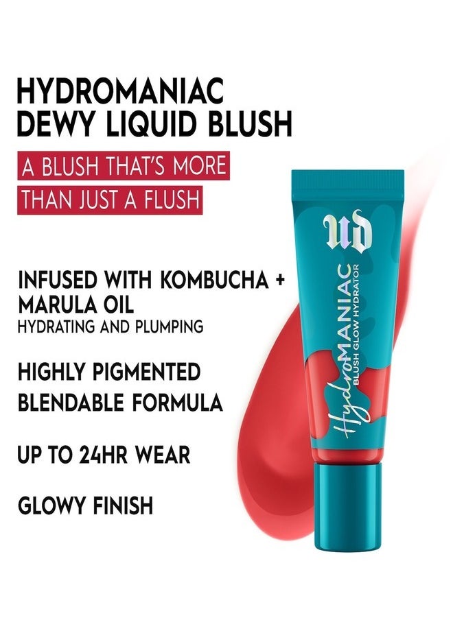 URBAN DECAY Hydromaniac Dewy Drippin' - Bubblegum Pink Liquid Blush - Cheek tint with 24HR hydration 0.5 oz /15 ml