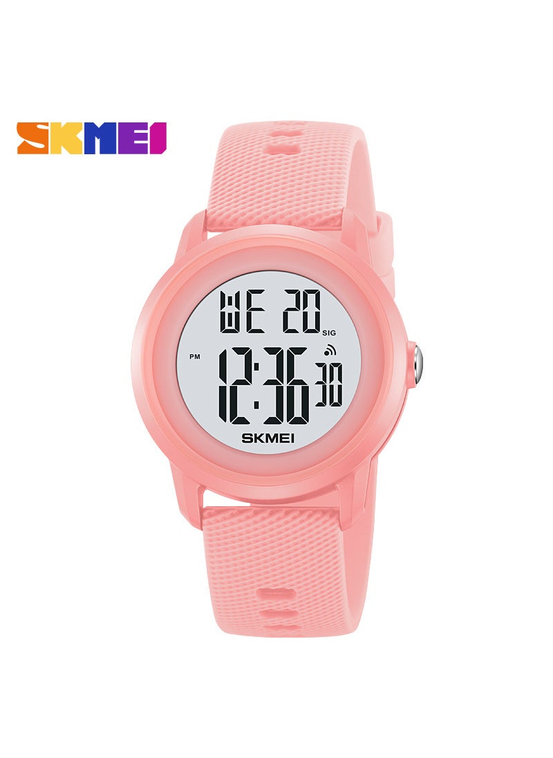 SKEMI Unisex Sporty Multifunction Waterproof Watch Pink