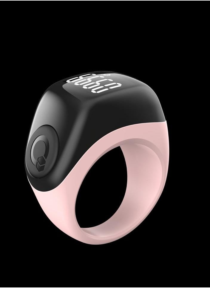 iQIBLA Smart Zikr flex advance Ring Black 3 SIZE COMPATIBLE 22/20/18 22MM