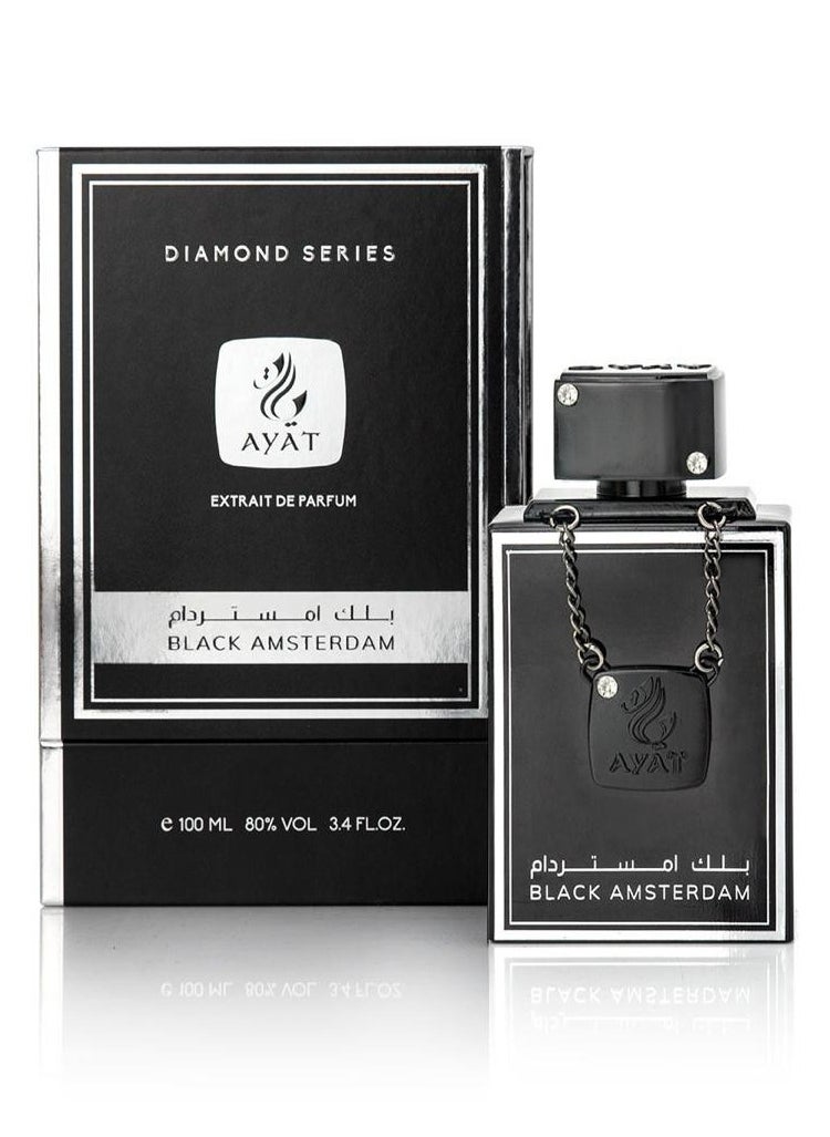 Black Amsterdam Eau de Parfum – Ayat Perfumes – 100 ml