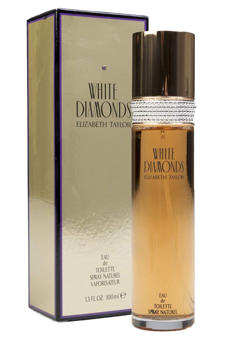 Elizabeth Taylor White Diamonds for Women Eau de Toilette Naturel Spray, 3.3 fl oz