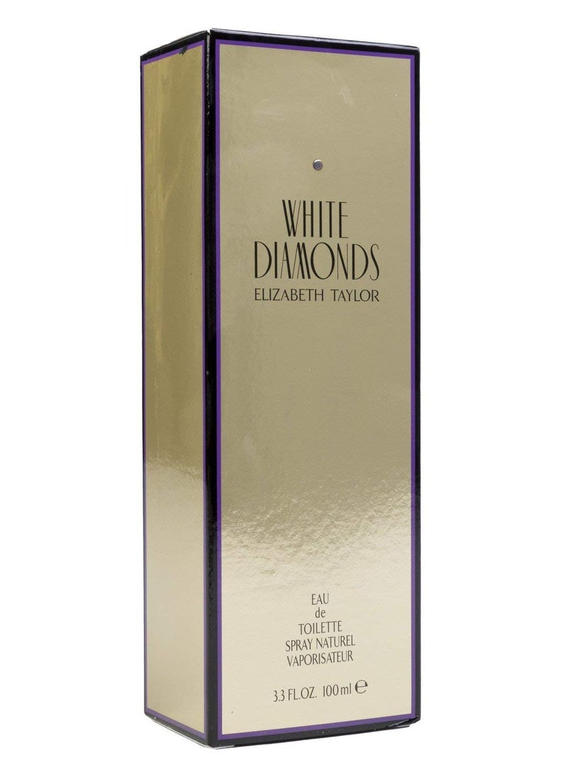 Elizabeth Taylor White Diamonds for Women Eau de Toilette Naturel Spray, 3.3 fl oz