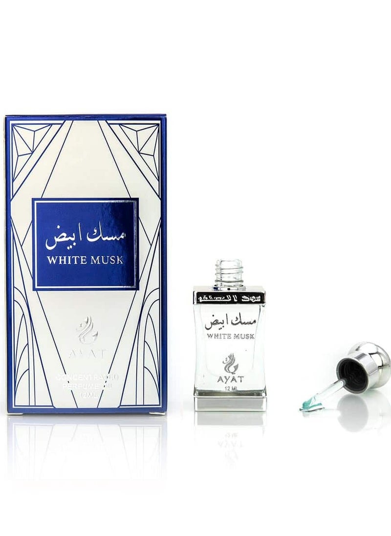 White Musk Perfumed Oil – Ayat Perfumes – 12 ml