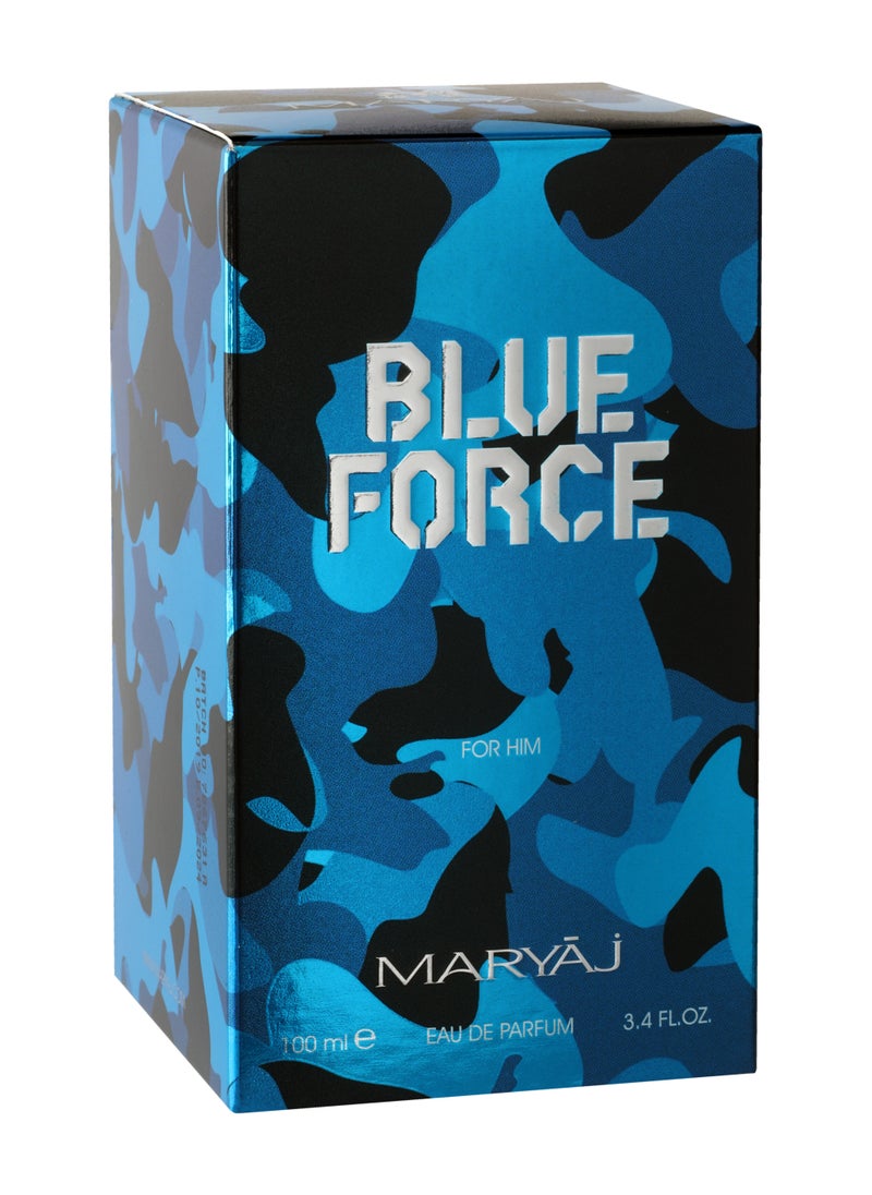 Blue Force Eau De Parfum For Men, 100 ml