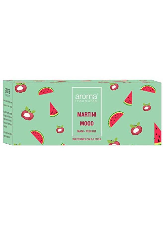 Martini Mood Manipedi Kit Watermelon And Litchi 77 G