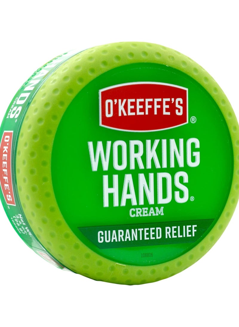 O'Keeffe's Working Hands Hand Cream, 3.4 Ounce Jar, (Pack 1)