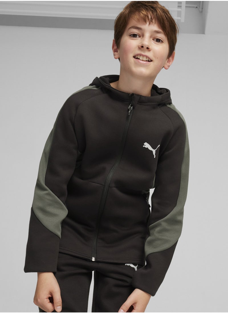 EVOSTRIPE Full-Zip Boys Hoodie