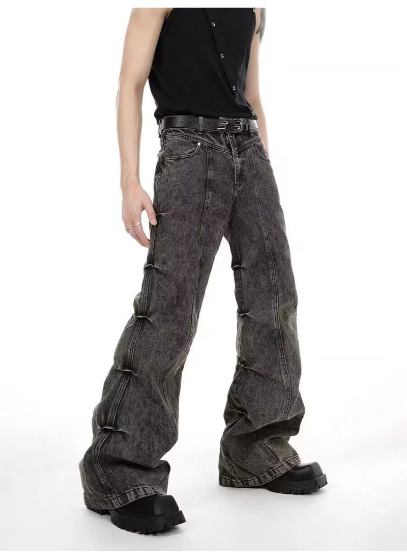 Urban Style Mens Denim black gray