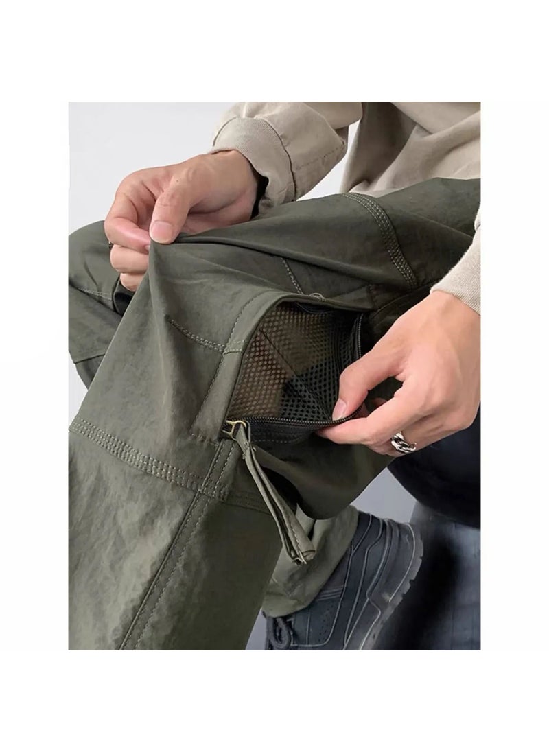 ADX Tactical Cargo Pants Mens Spring Autumn Waterproof green