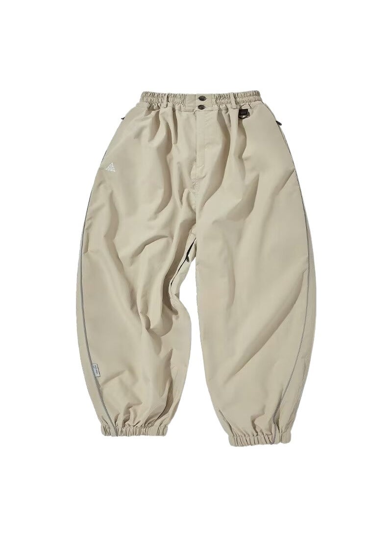 Casual Loose Fit Mens Joggers Autumn Fashion Black