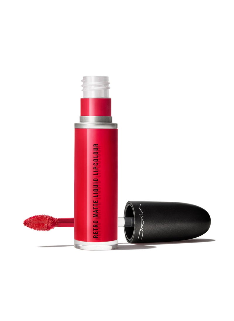 Retro Matte Liquid Lipcolour Deep true red Feels So Grand 5ml