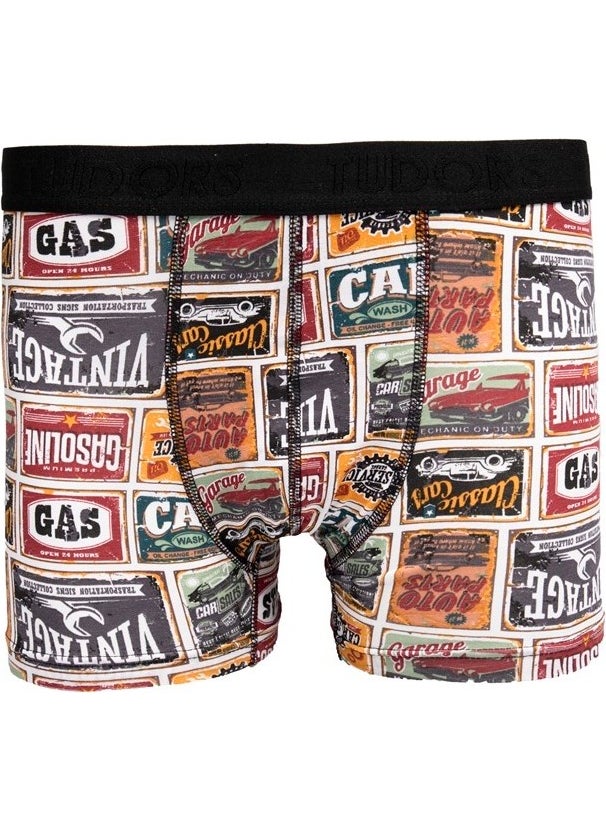 Men's 2-Piece Cotton Lycra Flexible Fabric Boxer